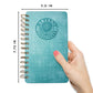 Spiral Penny Notebook by Pennybandz® - Pressed Penny Album Holds 224 Souvenir Coins | Lays Flat for Easy Viewing | Archival Quality Storage for