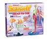 SMARTLAB Toys Totally Squishy from Head-to-Toe - 60 Pieces - 36 Removable Parts - 12" Human Body Model & Stand - 24-Page Illustrated Book - Includes