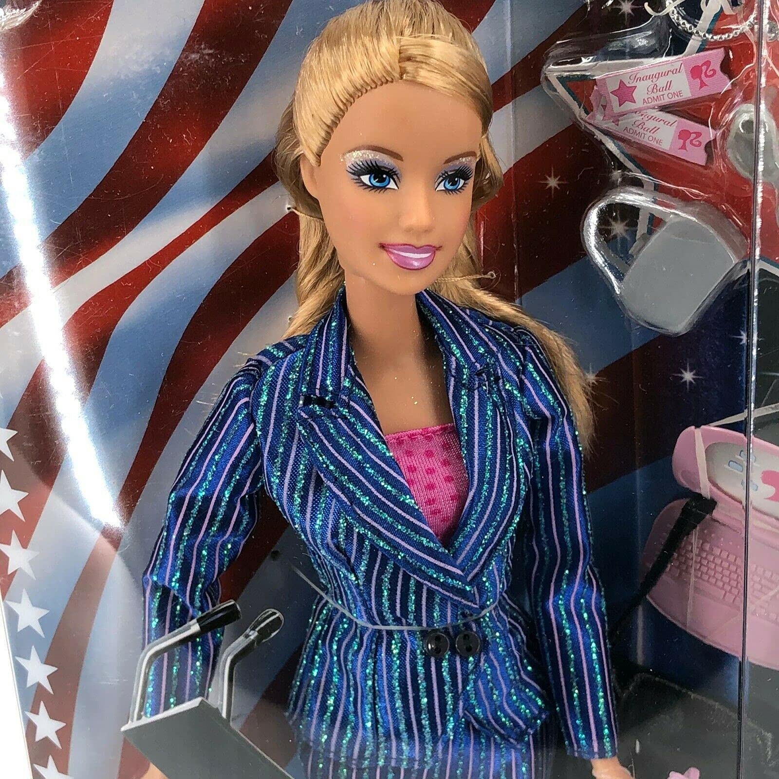 2008 Barbie for President Fashion Doll Blonde