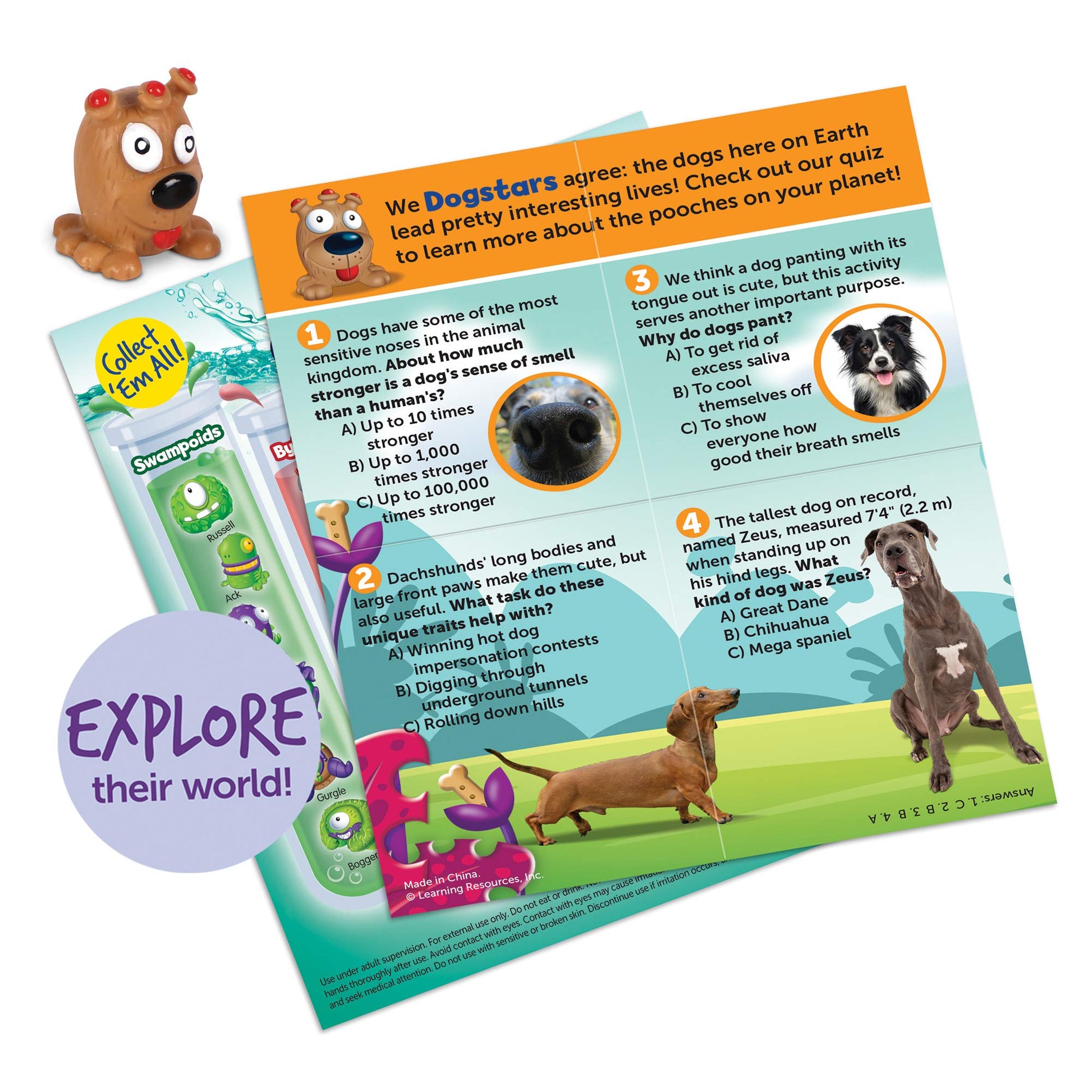 Learning Resources Beaker Creatures Series 2, Assorted Colors, Homeschool, Collectible Surprise Toys, Collectible Figurines, Surprise Toy, Mystery
