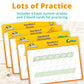 Channie’s Visual Cursive Flashcards, 43 Dry-Erase Cursive Handwriting Flash Cards, Daily Uppercase & Lowercase Cursive Letter Tracing Practice