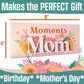 Game That Song Moments with Mom - Conversation Cards Gift for Mother's on her Day! Includes 120 question Cards for boy and Daughter Gifts to Learn