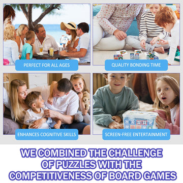 LARDEMOTO Sports Match Puzzle Game 2.0 Family Games for Children & Adults Block Board Games for Kids 3+ Fast Paced Balls Tabletop Game Gifts