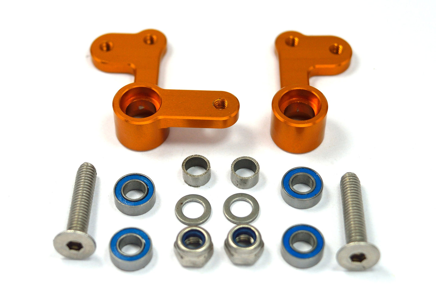 Dhawk Racing Aluminum Steering Cranks Gold for Team Associated RC10 6255
