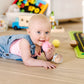 Melissa & Doug Rollables Safari and Farm Friends Infant and Toddler Toy 2-Pack