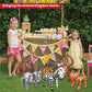 Fun Express Inflatable Animals Safari Jungle Party Decorations 12 Pack