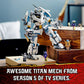 LEGO NINJAGO Legacy Zane’s Titan Mech Battle, 71738 Action Figure Ninja Toy with Golden Jay Minifigure and Ghost Warriors, Gifts for Kids, Boys &