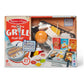 Melissa & Doug - Water Wow - 27 Piece Grill Set - Imitation Game