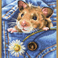 Schipper 609240436 "Kids Mucki The Blind Passenger Paint by Numbers Board
