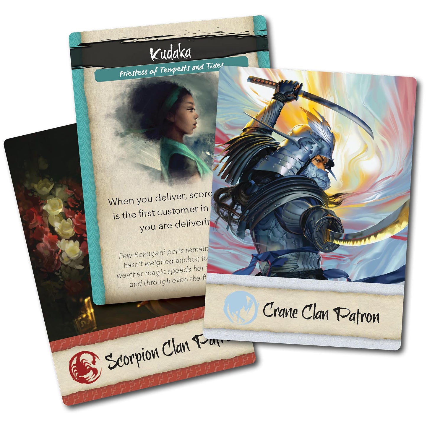Asmodee River of Gold Board Game - Build Your Trade Empire in Legendary Rokugan, Includes Patrons Mini-Expansion, Strategy Game for Kids & Adults