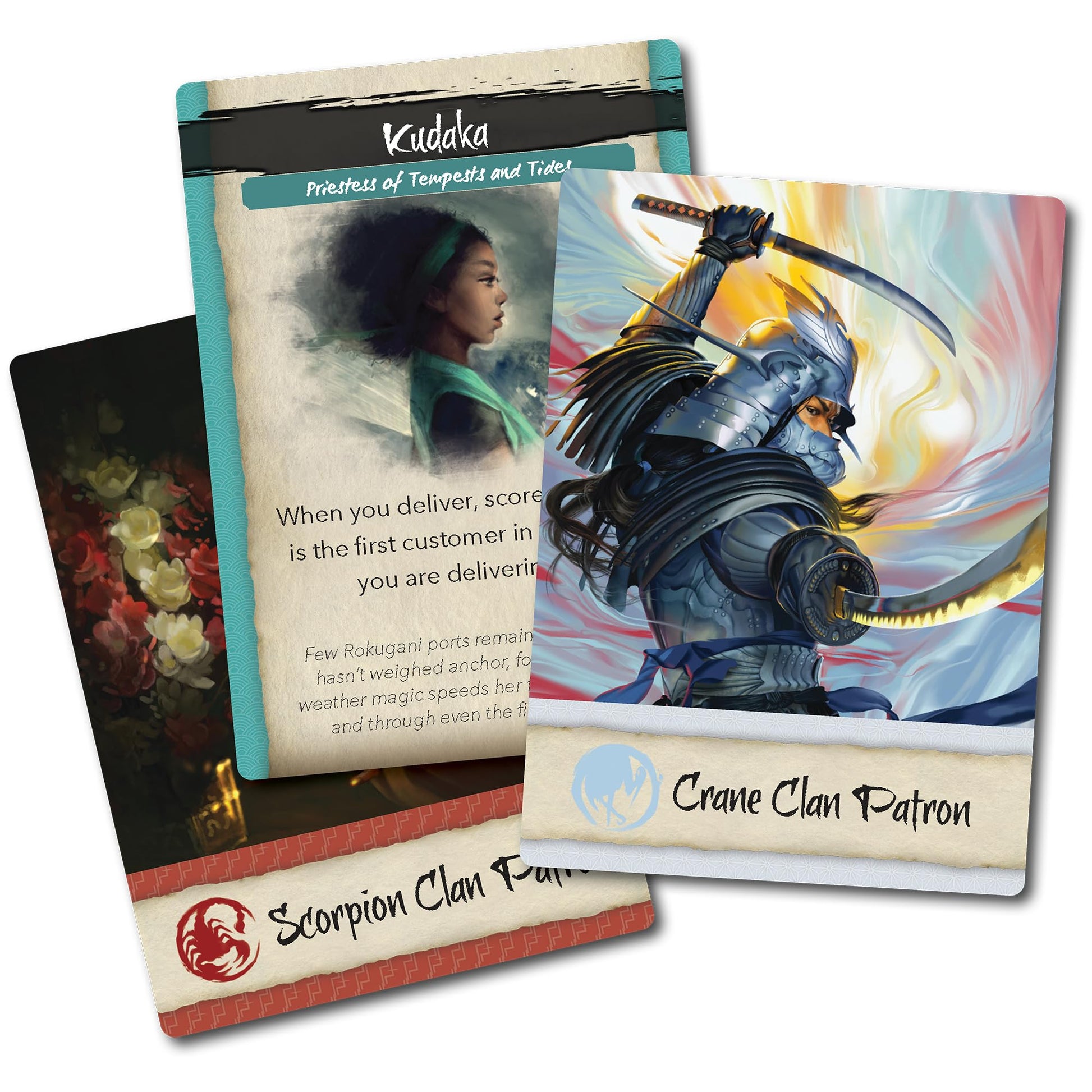 Asmodee River of Gold Board Game - Build Your Trade Empire in Legendary Rokugan, Includes Patrons Mini-Expansion, Strategy Game for Kids & Adults