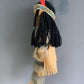 Kinnex Collections 14" Native American Indian Plush Rag Doll - DF14003 (Brown-Nizhoni)
