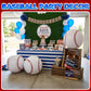 24-Inch Giant Inflatable Baseballs - Blow Up Ball Party Decoration - 3 Pack