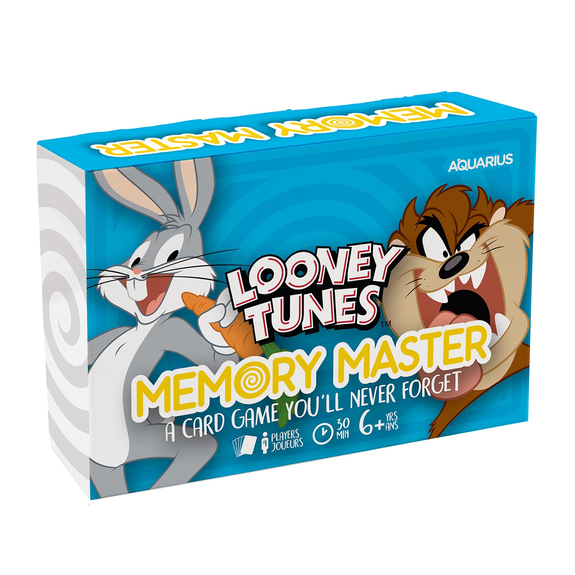 AQUARIUS Looney Tunes Memory Master Card Game - Fun Family Party Game for Kids, Teens & Adults - Entertaining Game Night Gift - Officially Licensed