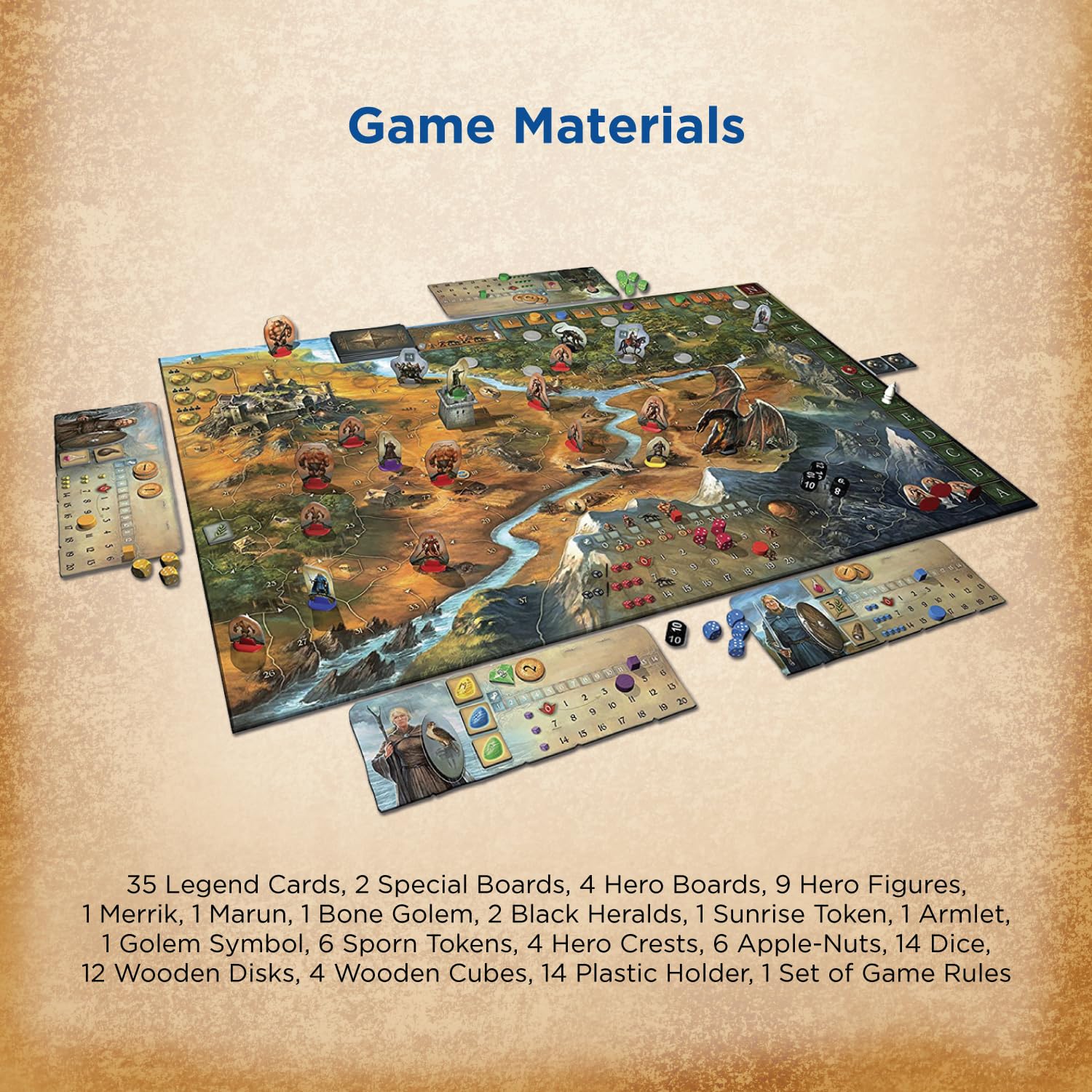 Legends of Andor : Dark Heroes (Expansion Pack)