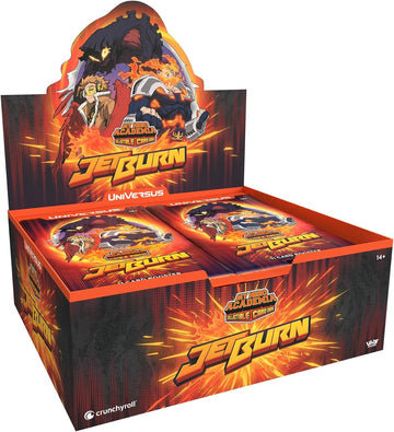 My Hero Academia Collectible Card Game Set 6: Jet Burn Booster Display