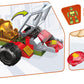 Mega Bloks TMNT Half-Shell Heroes Raph Shell Cycle