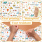 HAKOTI 3Pack Transportation Birthday Tablecloth,Transportation Birthday Party Supplies Rectangular Truck Birthday Plastic Table Covers