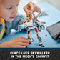 LEGO Star Wars Luke Skywalker X-Wing Mech, Buildable Star Wars Action Figure with Luke Skywalker Toy, Collectible Building Set for Kids, Creative Gift