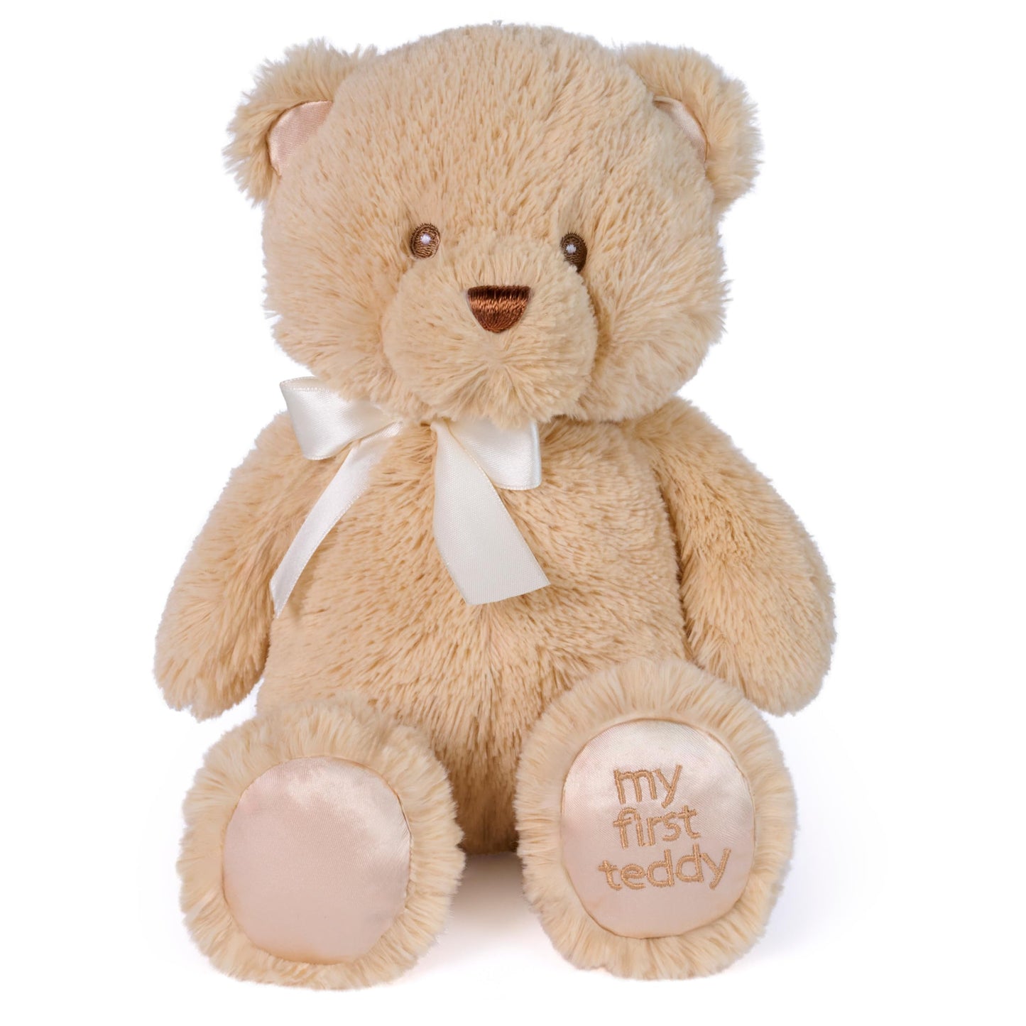 GUND My First Teddy Bear 10-Inch Tan Stuffed Animal for Ages 0+