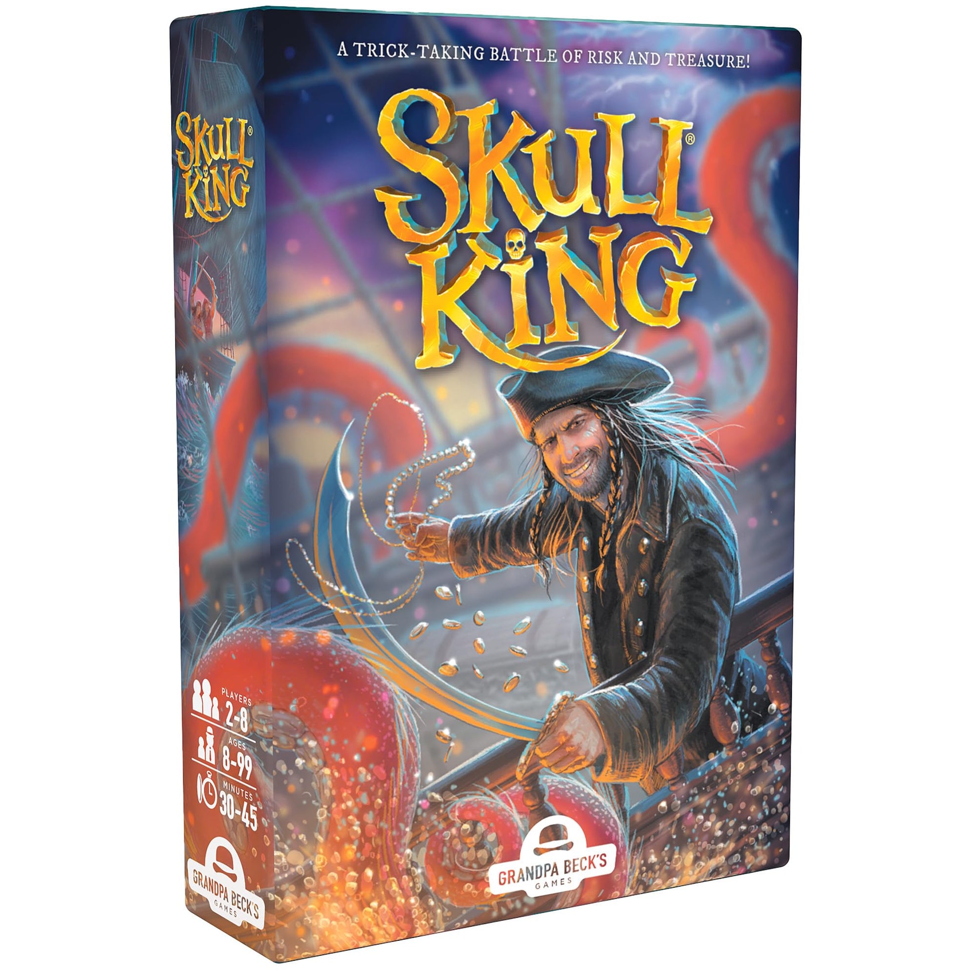 Grandpa Beck's Games Skull King - The Ultimate Pirate Trick Taking Card Game | Strategy Game for Friends, Family, Game Night | from The Creators