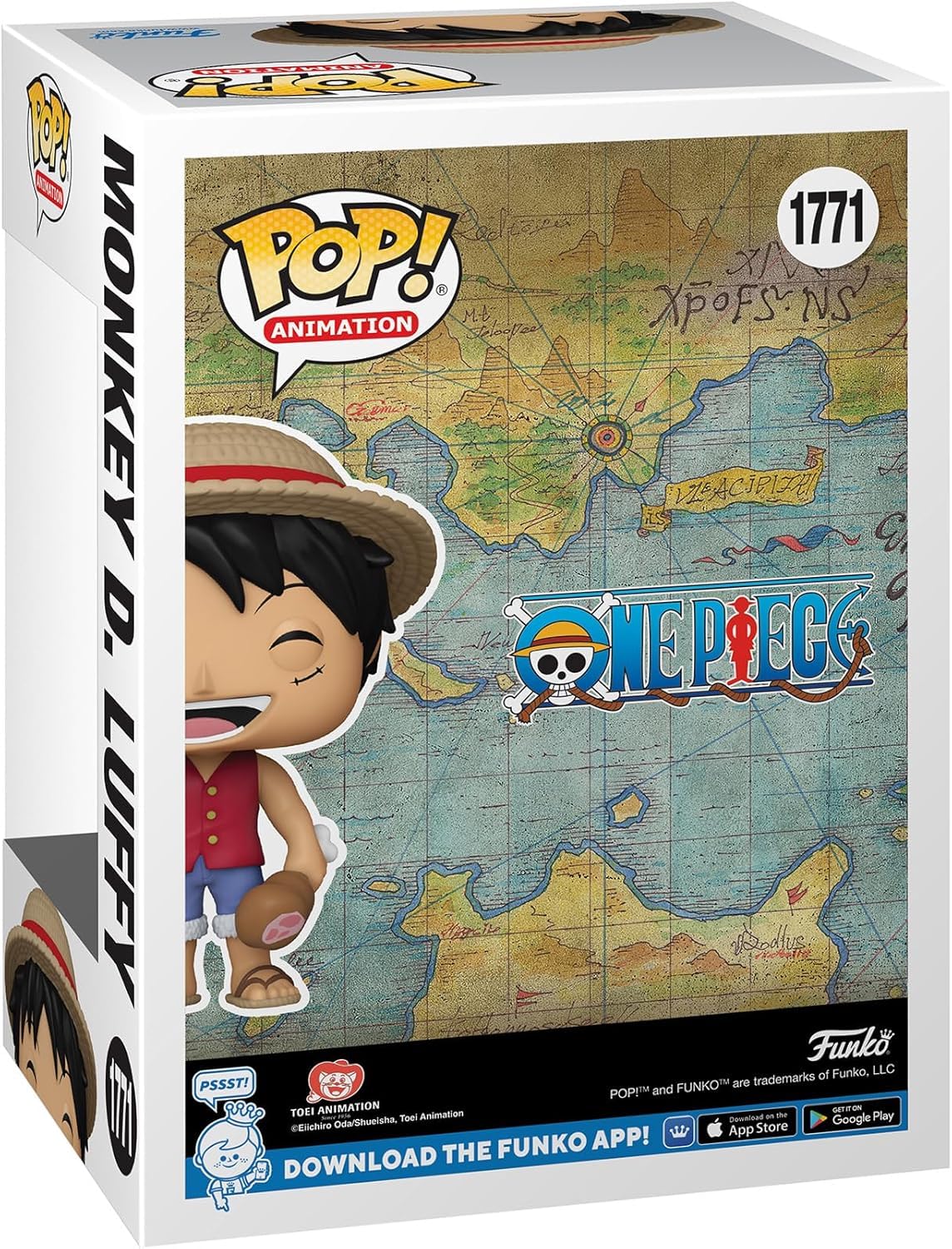 Funko Pop! Animation: Monkey D. Luffy - One Piece - Collectable Vinyl Figure - Gift Idea - Official Merchandise - for Kids & Adults - Anime Fans