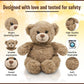 Made By Aliens Plush Teddy Bear Stuffed Animal - Soft Cuddly Huggable Plush Toy for Kids & Adults - 9 Inch for Birthday Graduation Valentine