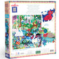 eeBoo Piece & Love: Ducks in The Clearing - 1000 Piece Puzzle - Adult Square Jigsaw, 23x23, Includes Image Reference Insert, Pieces