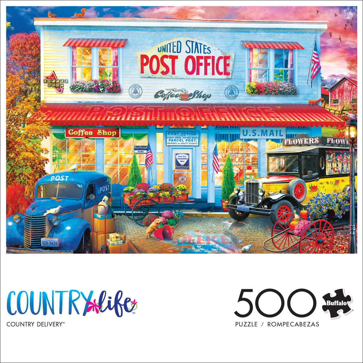 Buffalo Games - Country Delivery - 500 Piece Jigsaw Puzzle for Adults