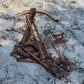 YAQUMW Adjustable Crossbow Siege Ancient Chariot Catapult Machinery Stone-Thrower Slingshot 3D DIY Wooden Puzzle Tabletop Game Model Kits Stem