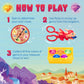 Educational Insights Ruby's Gem Quest - Toddler Board Games for 3 Year Olds, Fine Motor Skills Toys for Toddlers, Color Matching Preschool Games, Fine
