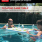 Bene Casa Floating Game Table - Waterproof, Portable 4-Player Table for Pool, Game Room, and Outdoor Fun