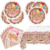 Capybara Party Supplies Set Includes Capybara 20 Plates,20 Napkins Tablecloth Perfect for Capybara Birthday Tableware, Service 20 Guests