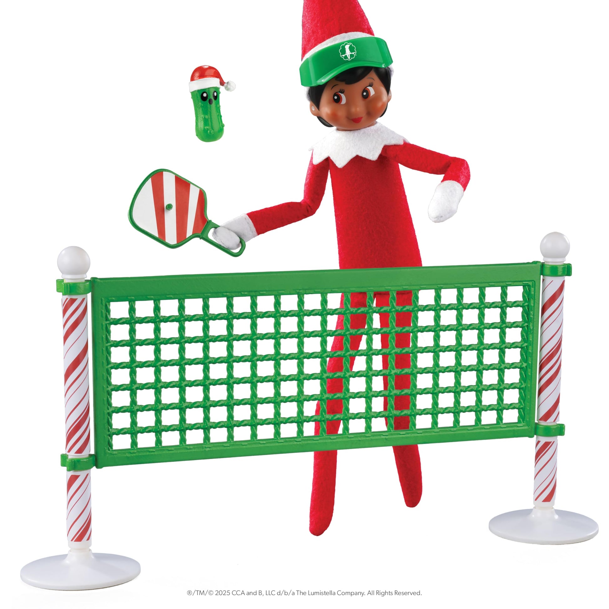 The Elf on the Shelf® - Boy with Brown Eyes with NEW! Polar Props™ Pickleball Play Pack