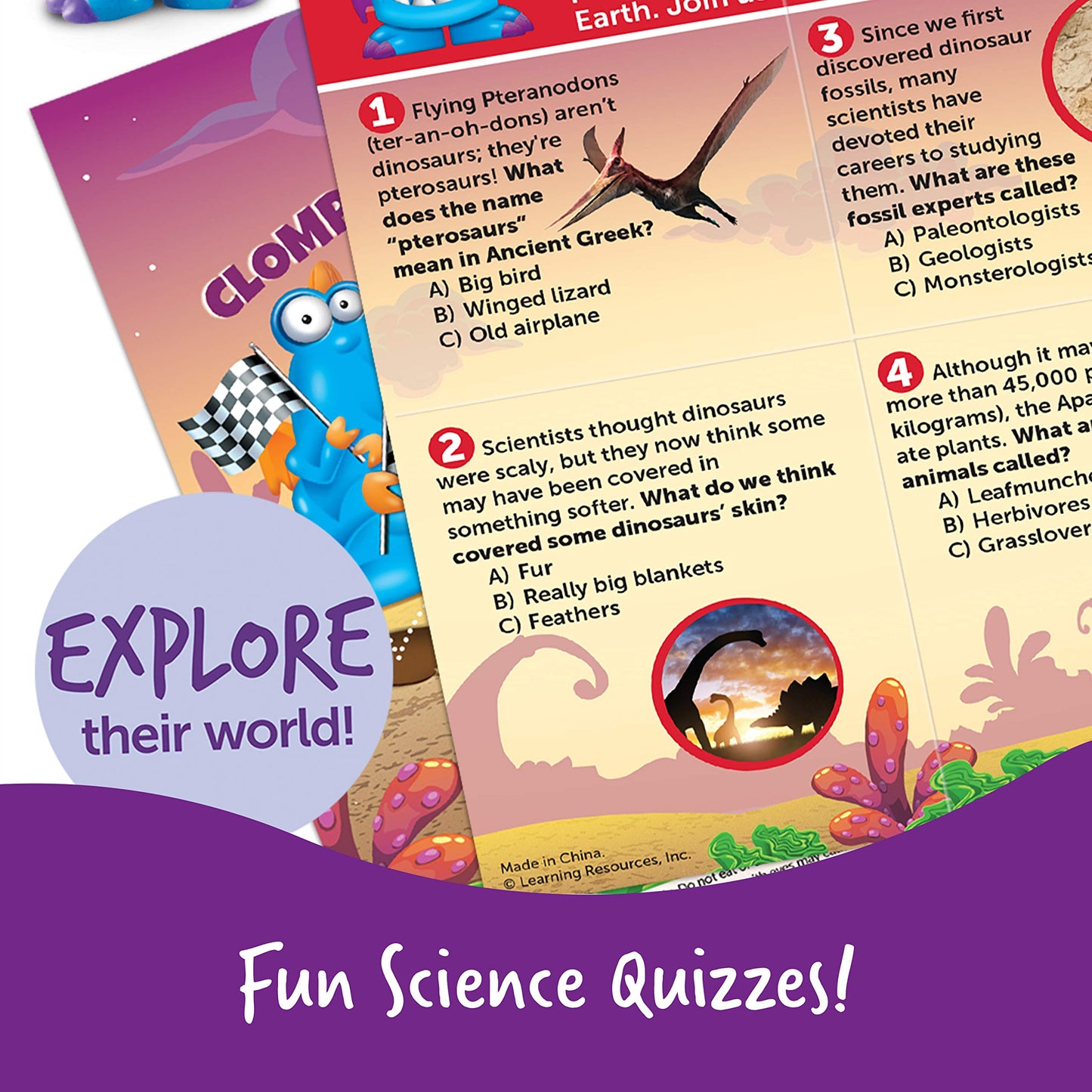 Learning Resources Beaker Creatures Reactor Pods,Series 1, STEM Certified Science Toy, Fun Experiments For Kids , 6 Pack, Ages 5+