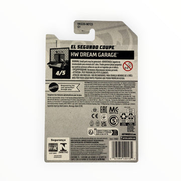 Hot Wheels El Segundo Coupe, HW Dream Garage 4/5 [Silver] 105/250