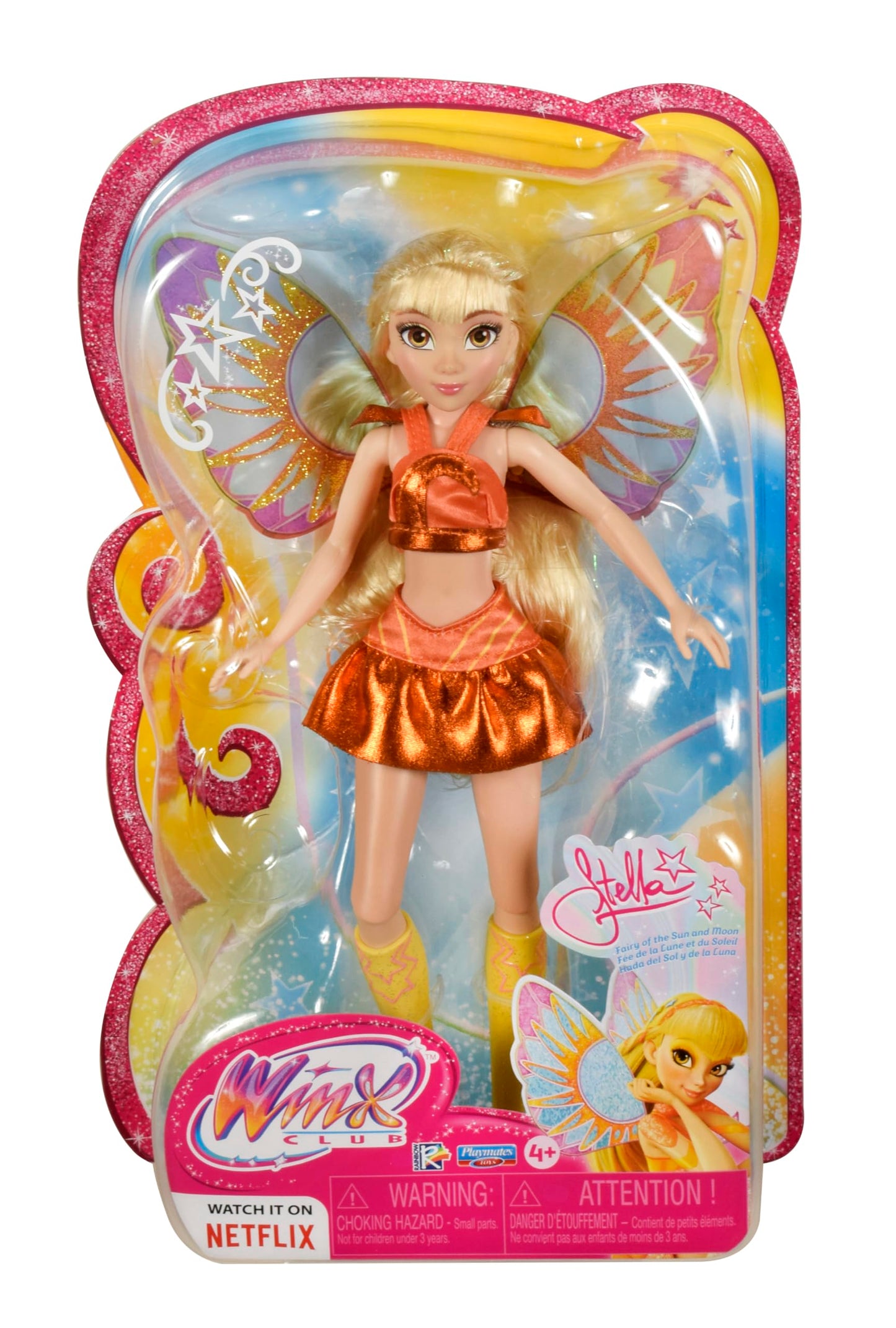 Winx Club Stella Fairy Doll by Playmates Toys