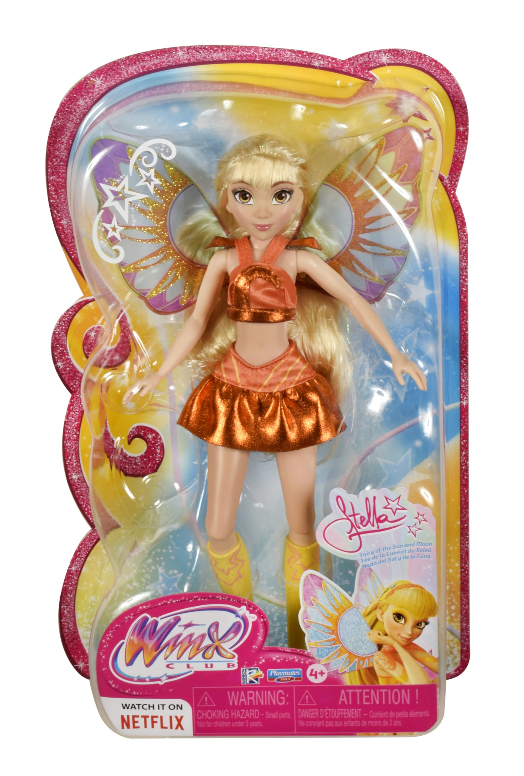 Winx Club Stella Fairy Doll by Playmates Toys