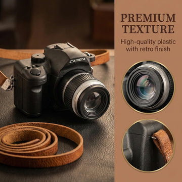 Miniature Camera 1:4 Scale Mini Prop Ornament Vintage Model Mini Decoration Accessories Photography Props