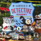 12 PCS Detective Honeycomb Centerpieces for Table Decor, Mystery Detective Table Decorations Table Toppers for Men Women Detective Party Decorations