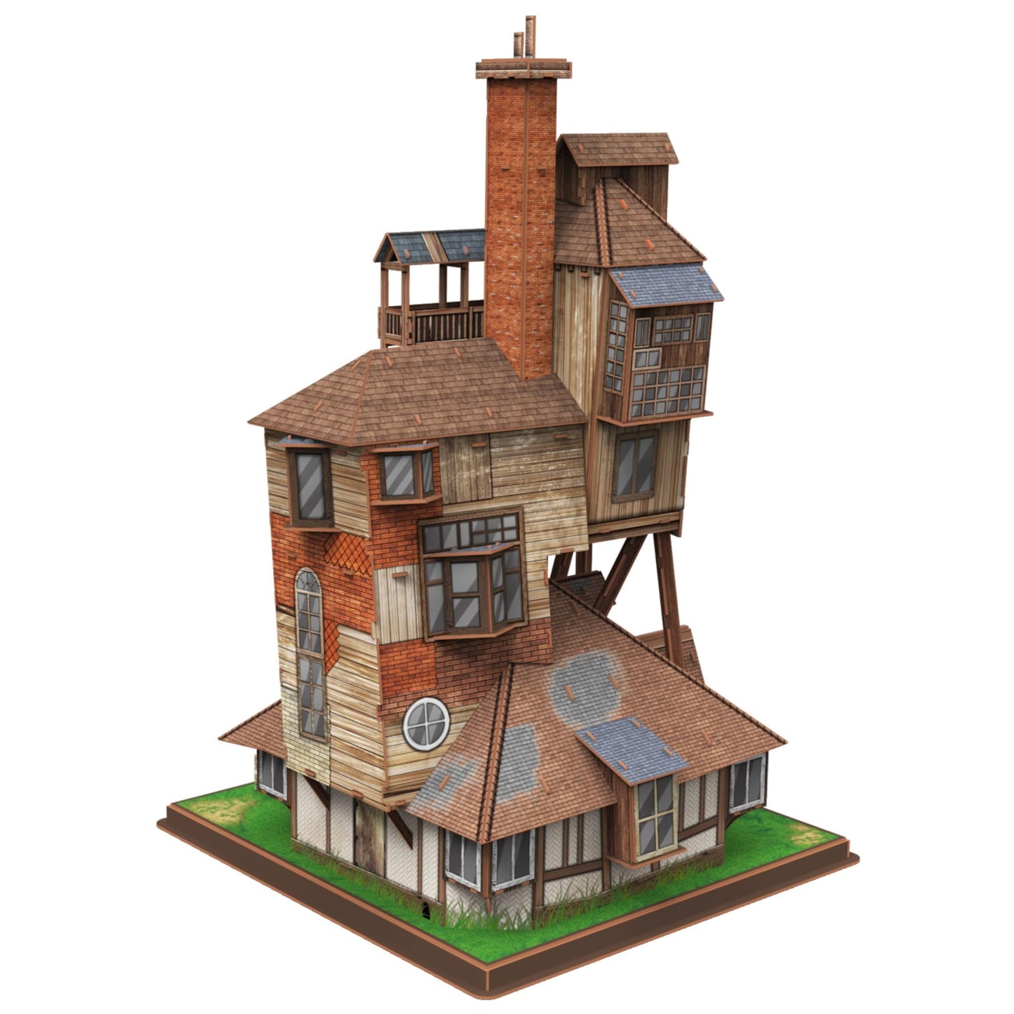 4D Cityscape Harry Potter 3D Paper Puzzles (The Burrow)