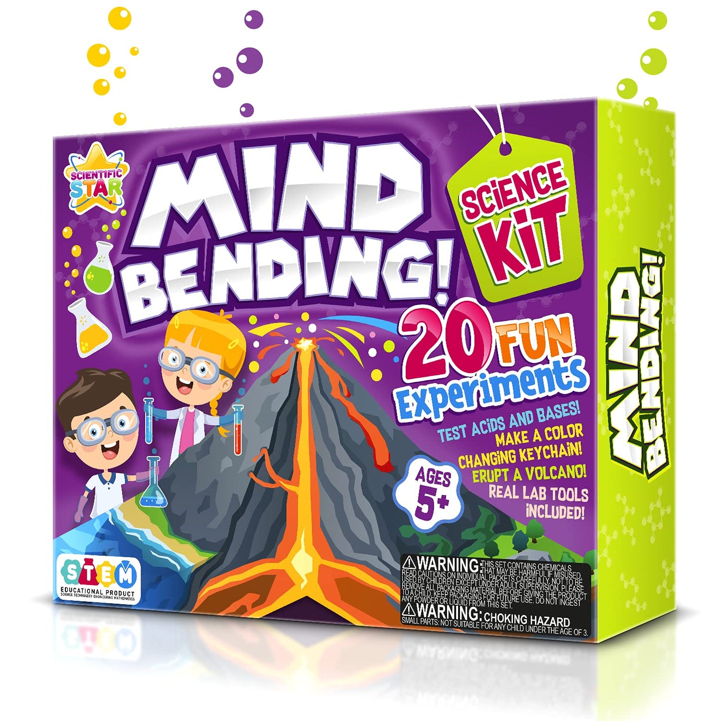 Science Set of Experiments for Kids 20 Fun STEM Activities for Kids