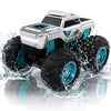Werlutch Remote Control Car, 1:14 Amphibious RC Cars, 4WD Waterproof All Terrain Monster Truck, 2.4 GHz RC Toys for Boys Kids Christmas Birthday Gifts