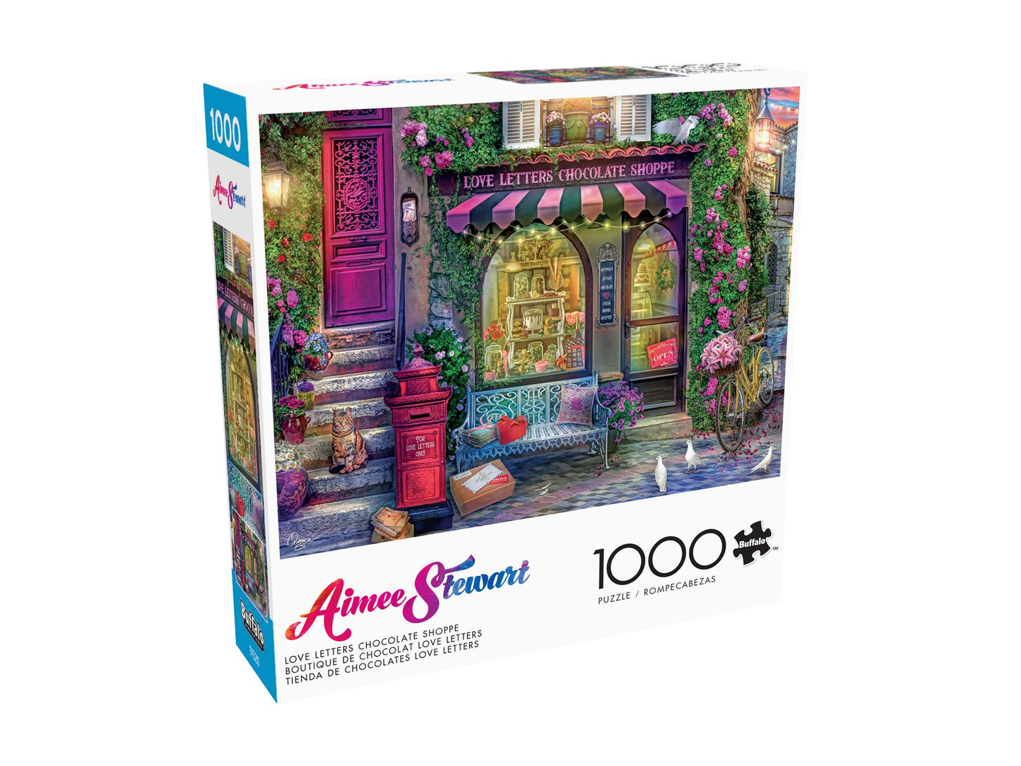 Buffalo Games - Love Letters Chocolate Shoppe - 1000 Piece Puzzle
