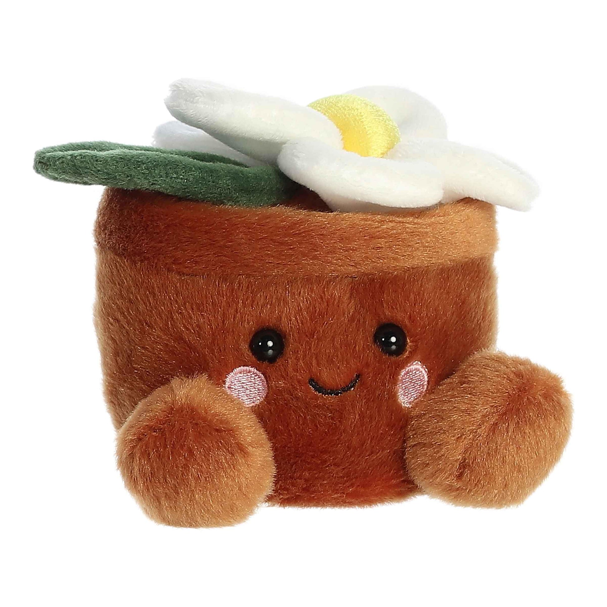 Aurora® Adorable Palm Pals™ Junie Daisy™ Stuffed Animal - Fun Collectible Plush for Kids and Adult Collectors - Perfect for Decorating Rooms