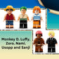 LEGO ONE PIECE The Going Merry Pirate Ship Building Blocks - Pretend Play Adventure Toy for Boys & Girls, 10+ - Straw Hat Crew Toy Figures & Playset