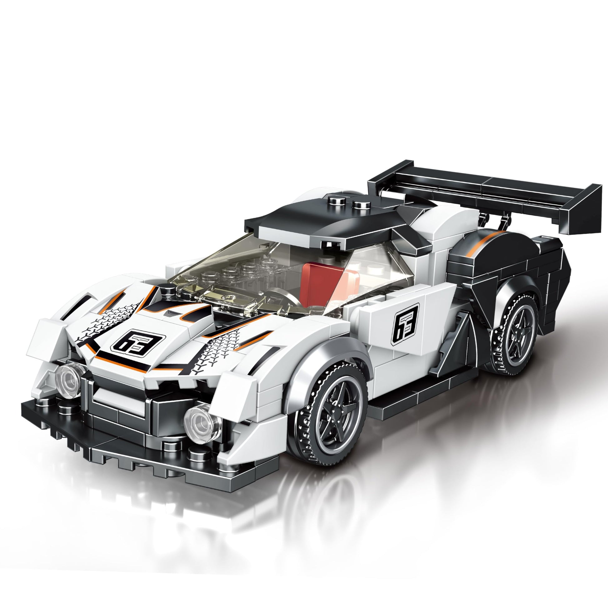 IBLOTIME Speed Champion Cars Building Sets Easter 323 PCS Supercar Style Race Car Model Kit Display Gift Christmas Birthday Ages 14+