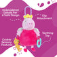 Kids Preferred Peppa Pig Activity Toy - 8.5 Inches, Fairy Wings, Heart Teether, On-The-Go Clip, Sensory Toy, Rattle, Crinkle, Ages 0 Months Up