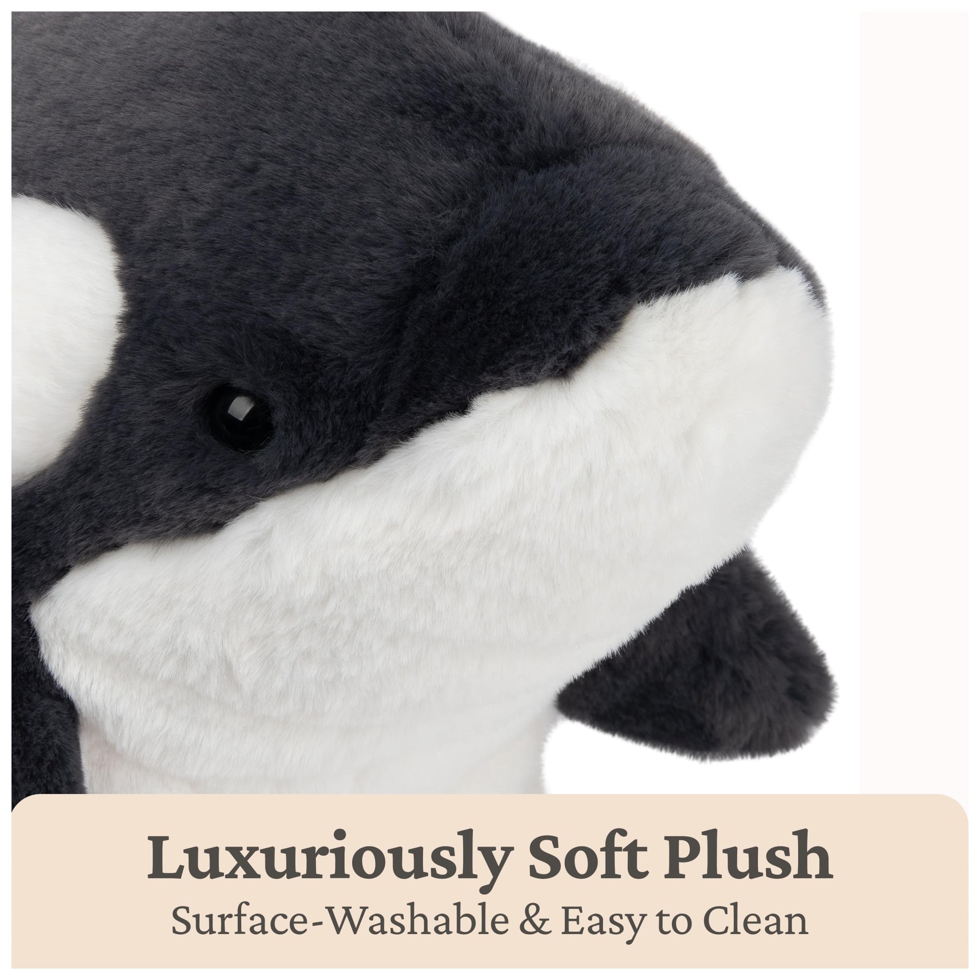 GUND Flynn 10-Inch Orca Whale Stuffed Animal for Ages 0+