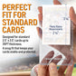 310 Card Sleeves Top Loaders for Cards,Premium Plastic Baseball Card Sleeves,3"x 4"Trading Cards Holder,Sports Baseball Football Game Cards